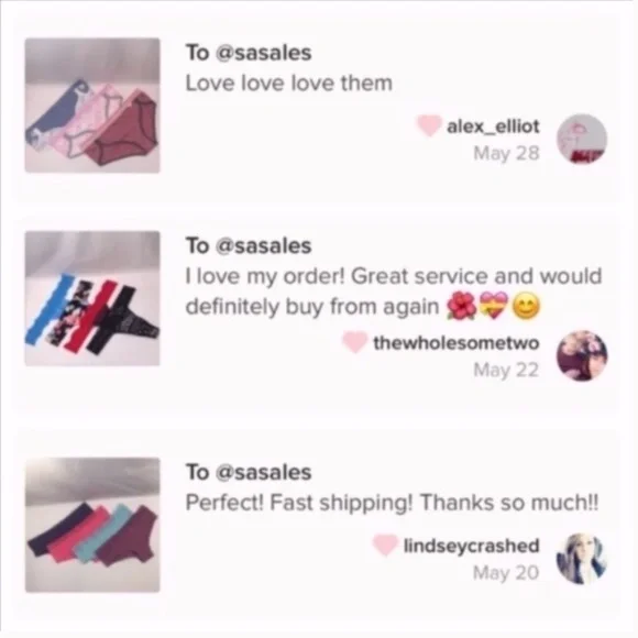 New Victoria’s Secret Pink Cotton Thong Panty Watermelon - Picture 8 of 14